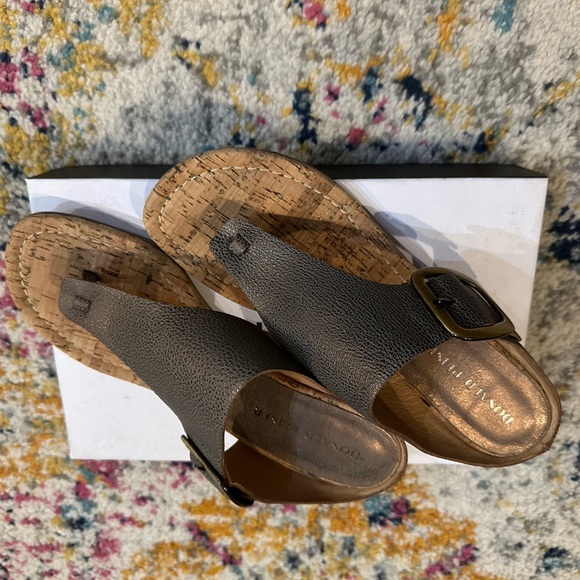 Donar Pliner “Olita Sandals”, Size 10, worn once, light bronze color, - Picture 3 of 7